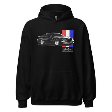 4th Gen Camaro Hoodie in black